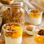 Fromage blanc granola coco mangue