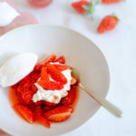 Vacherin minute à la fraise