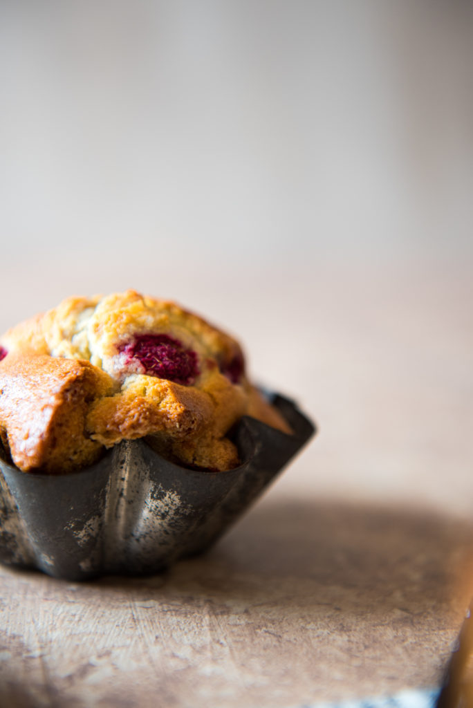 Muffin framboises - Dites Vanille - Aude Merle - Photo culinaire Lyon